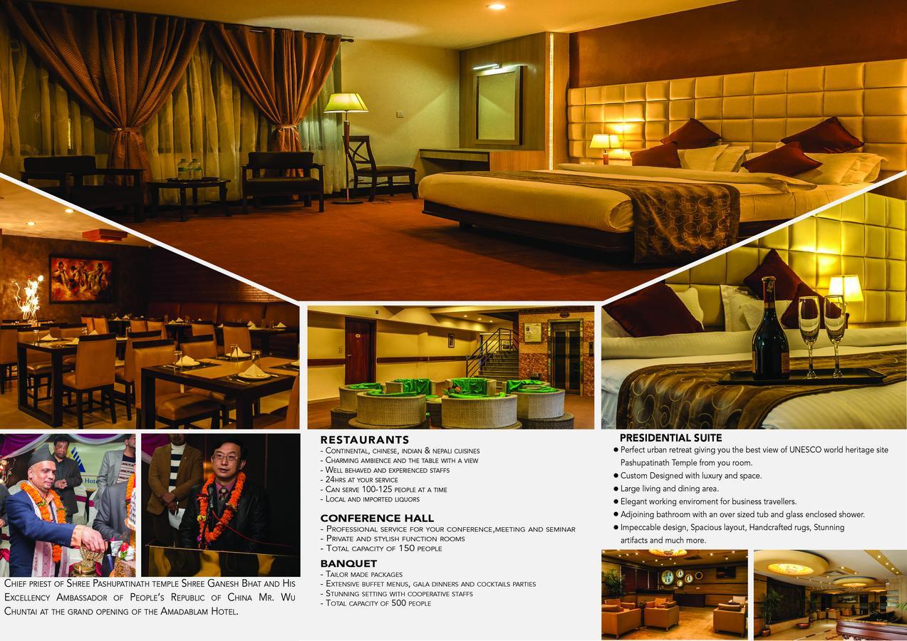 The Amadablam Hotel Katmandou Extérieur photo
